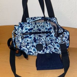Kipling crossbody bag with wallet.